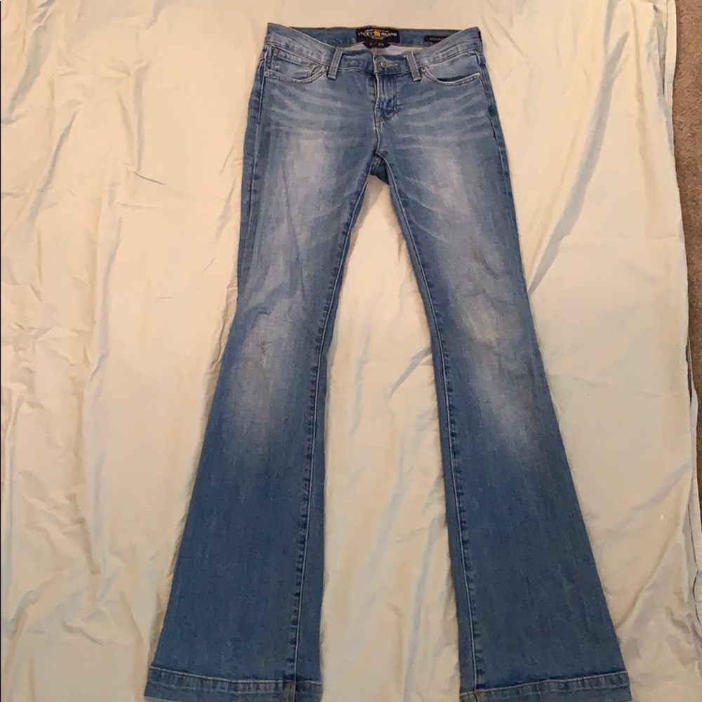 Light Wash Lucky Brand Flare Jeans